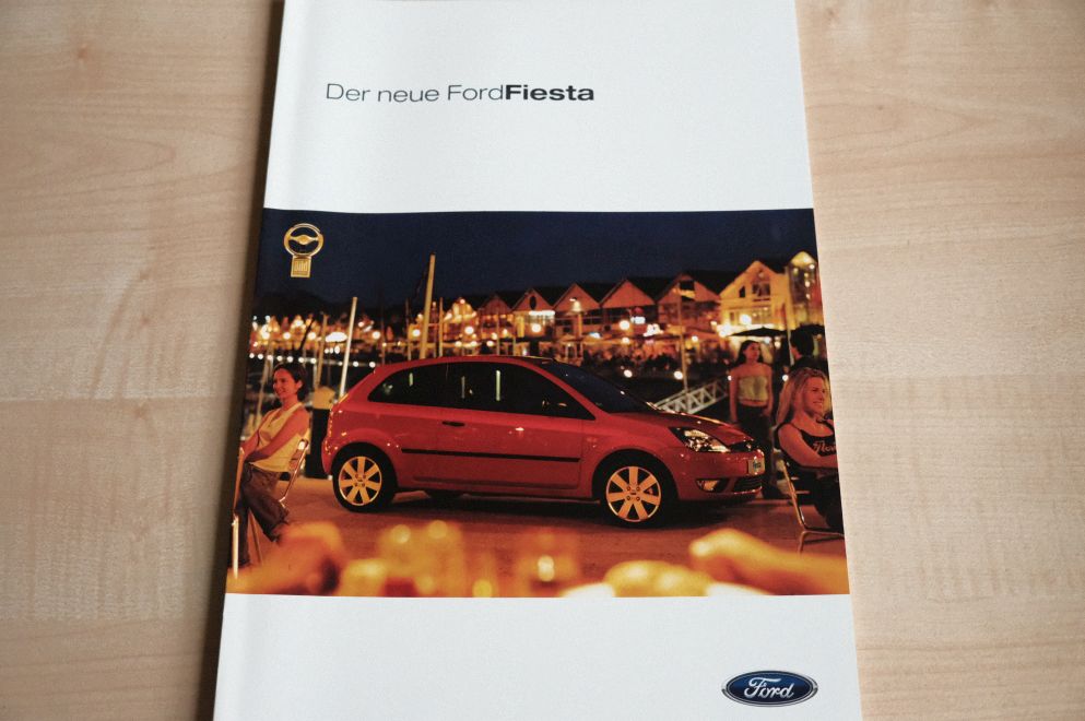 Ford Fiesta Prospekt 11/2002