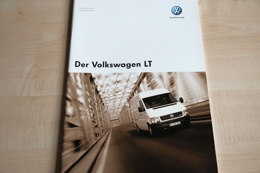 VW LT - technische Daten & Ausstattungen - Prospekt 09/2003