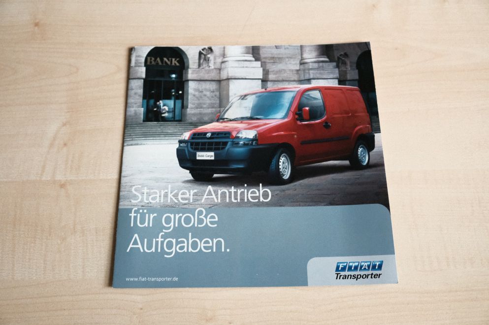 Fiat Doblo Cargo 1.3 JTD Prospekt 05/2004