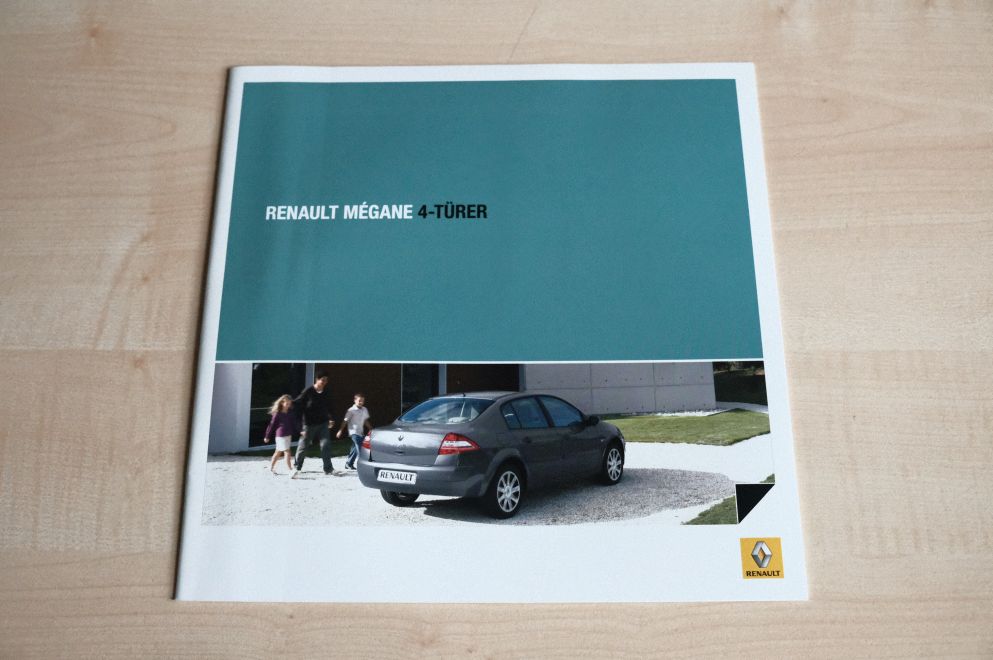 Renault Megane 4-Türer Prospekt 05/2009