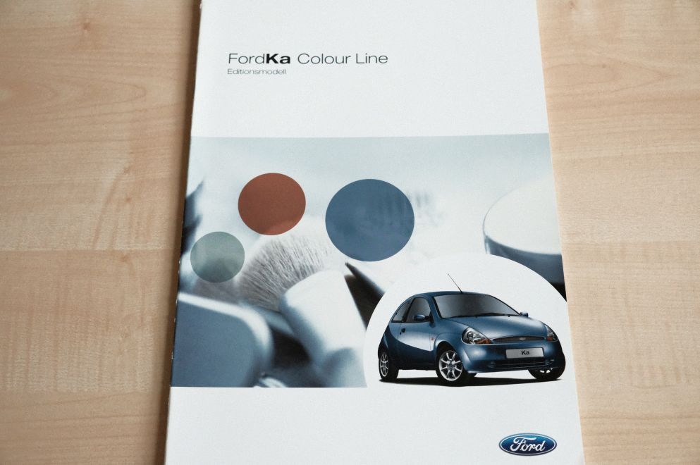 Ford Ka - Colour Line - Prospekt 10/2003