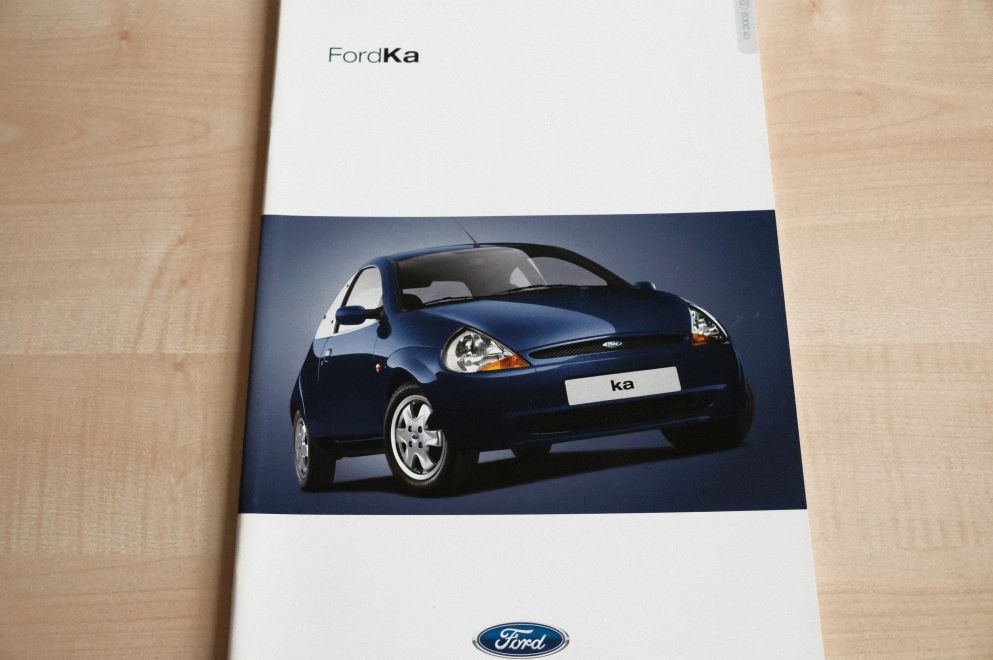 Ford Ka Prospekt 01/2002