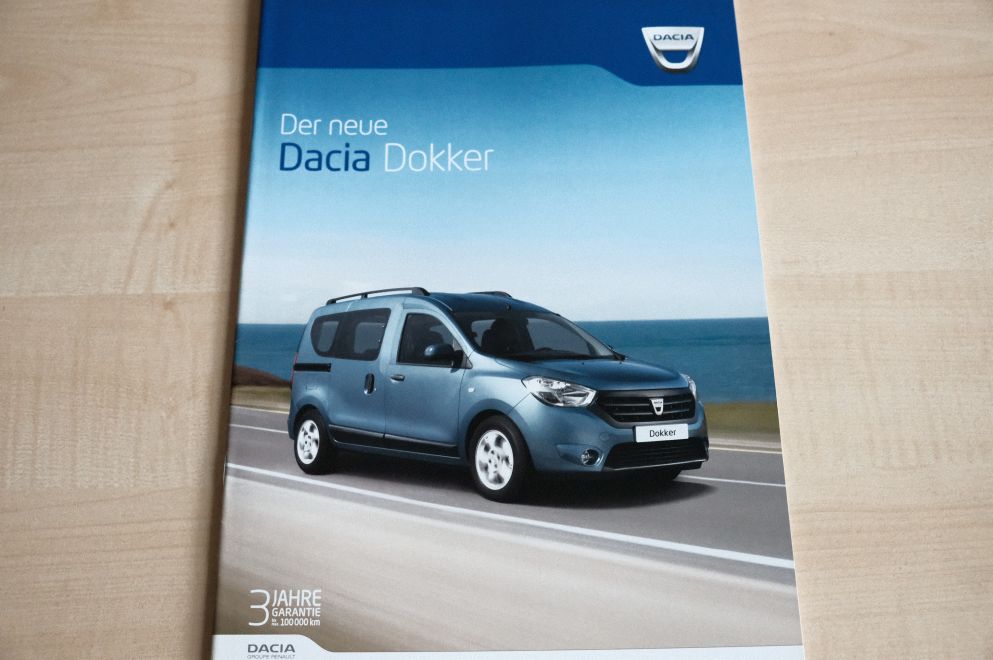 Dacia Dokker Prospekt 11/2012