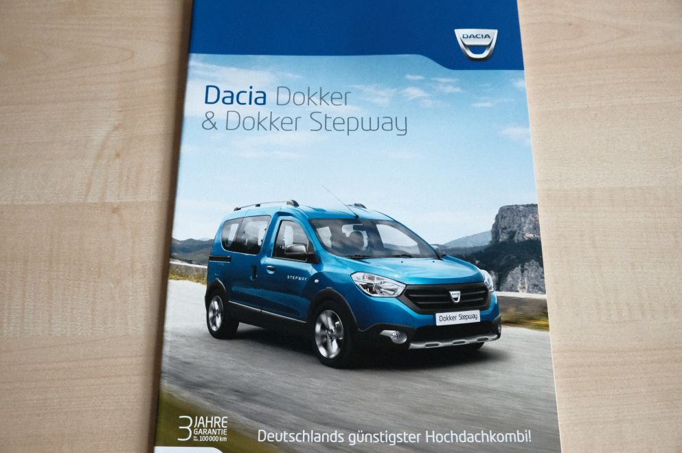 Dacia Dokker + Stepway Prospekt 12/2014