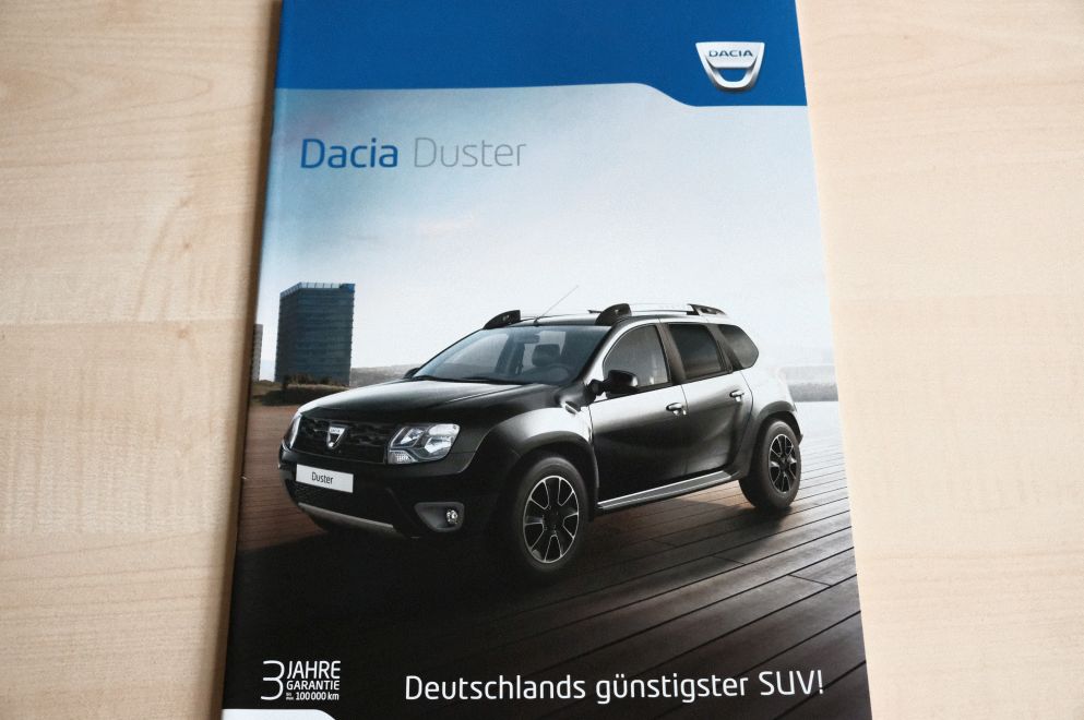 Dacia Duster Prospekt 03/2017
