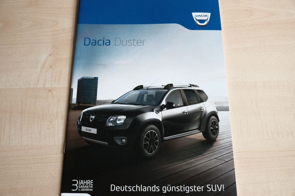 Dacia Duster Prospekt 11/2016