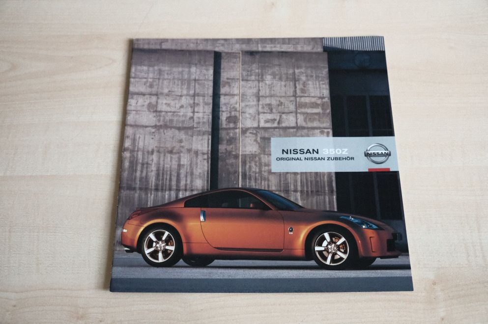 Nissan 350 Z Coupe - Zubehör - Prospekt 12/2005