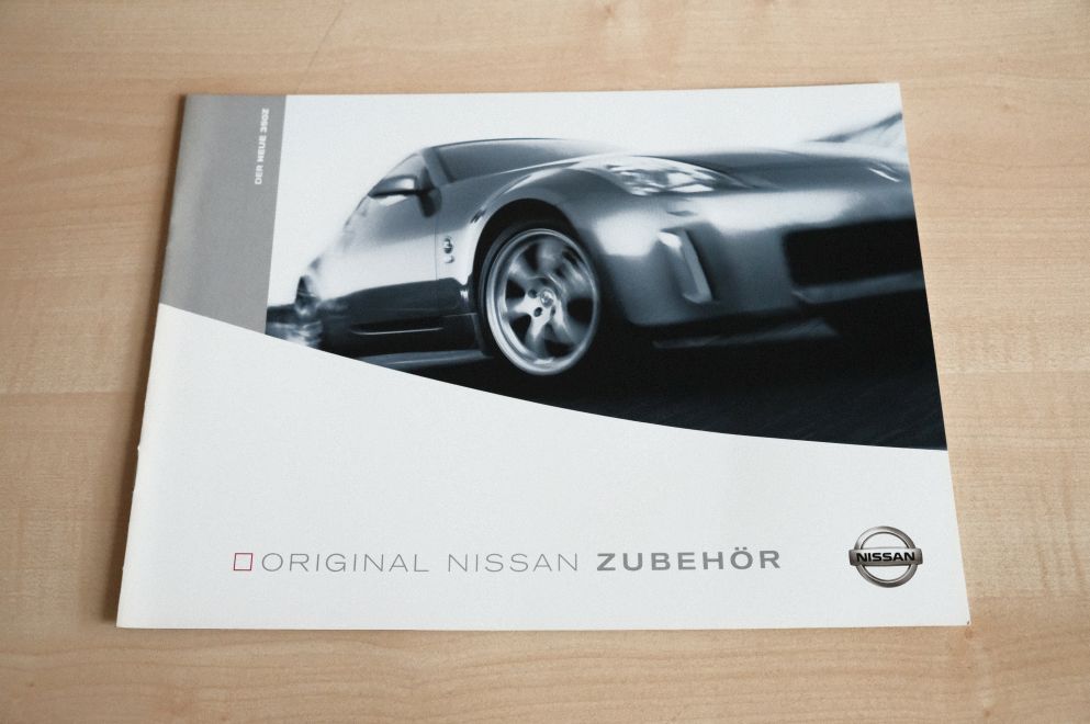 Nissan 350 Z Coupe - Zubehör - Prospekt 07/2003