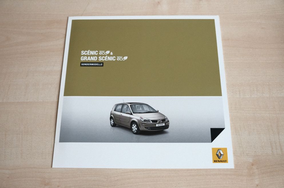 Renault Scenic + Grand Scenic - eco2 - Prospekt 03/2008