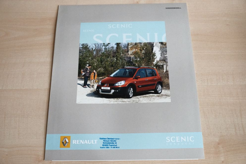 Renault Scenic - Conquest - Prospekt 10/2007