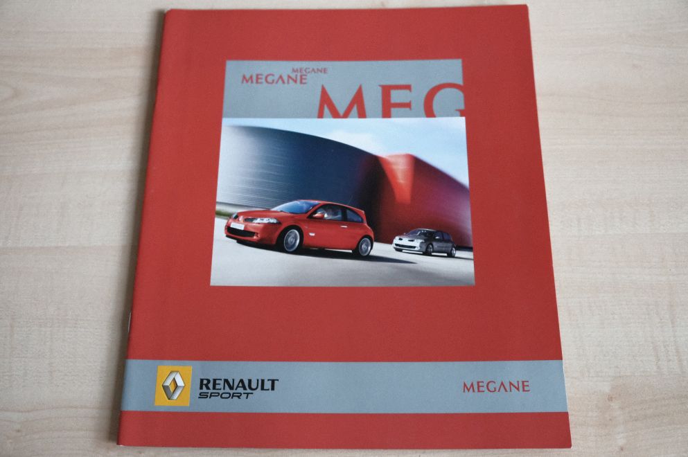 Renault Megane RS 2.0 16V Turbo 224PS Prospekt 08/2007