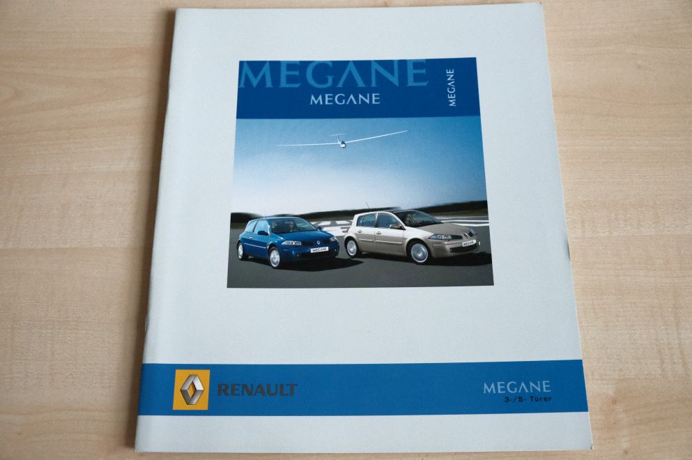 Renault Megane Prospekt 06/2006