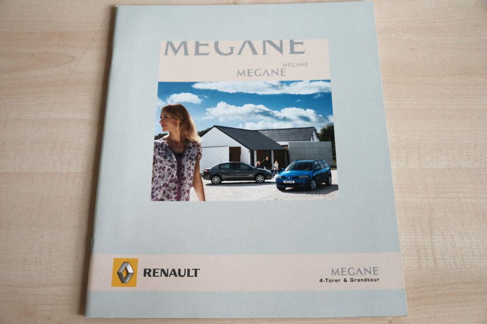 Renault Megane Limousine + Grandtour Prospekt 02/2006