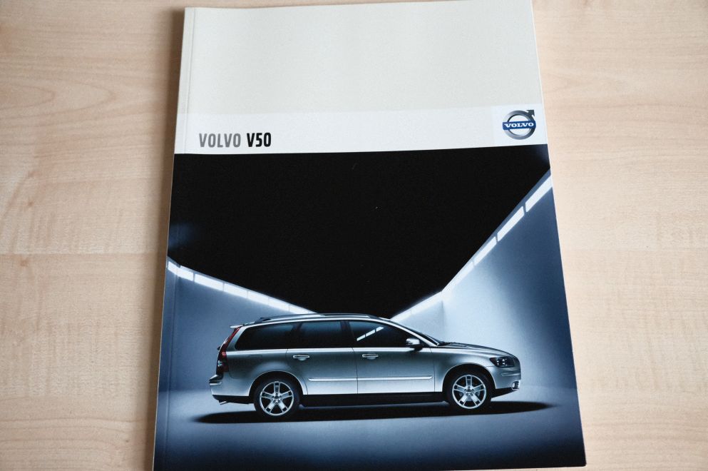 Volvo V 50 Prospekt 02/2006
