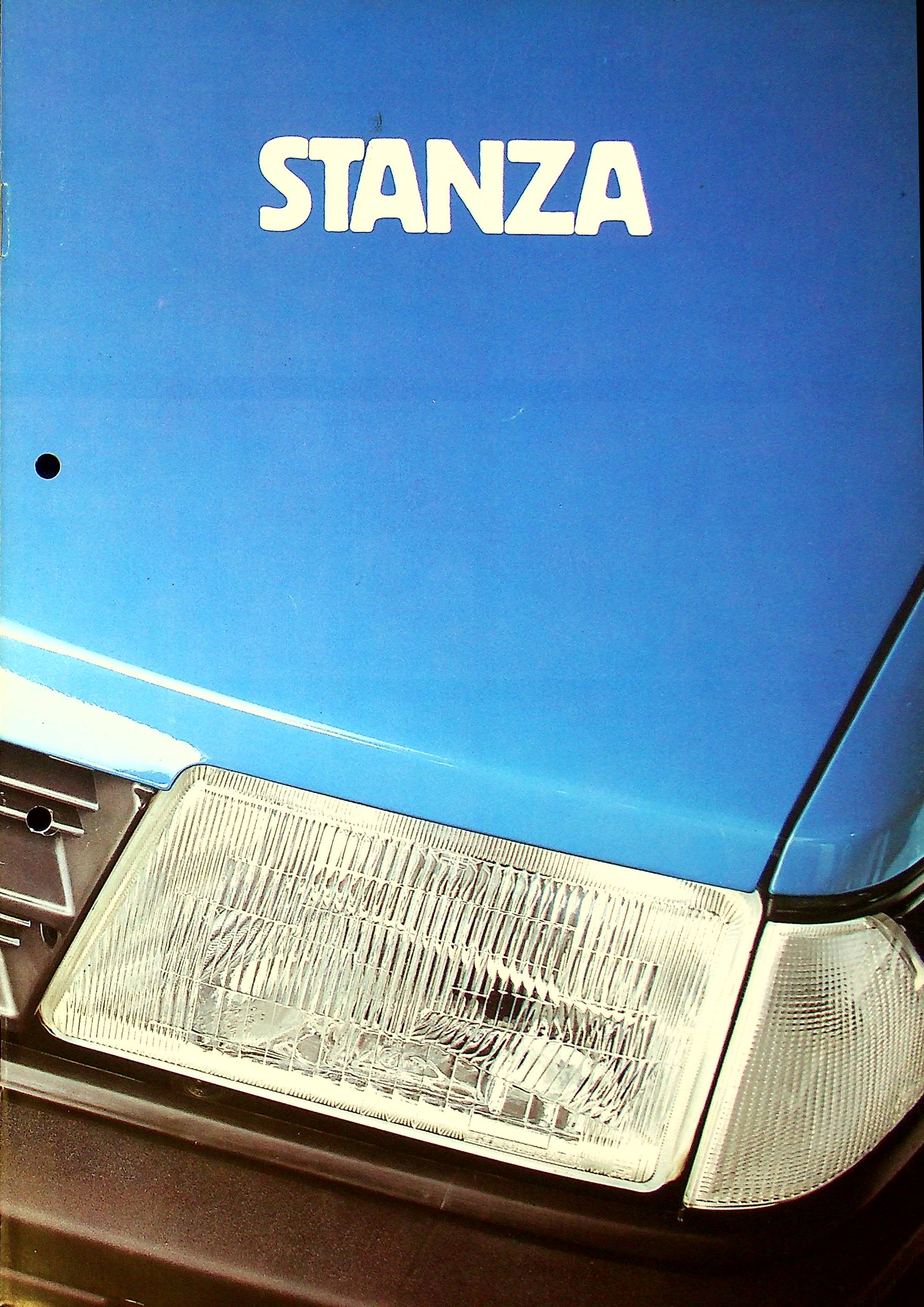 Nissan Stanza Prospekt 09/1981