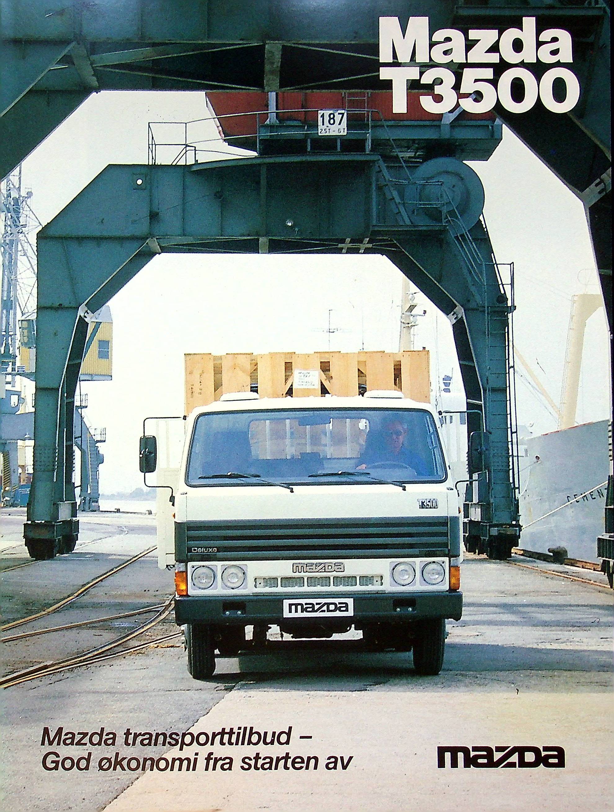 Mazda T 3500 - Dänemark - Prospekt 09/1984