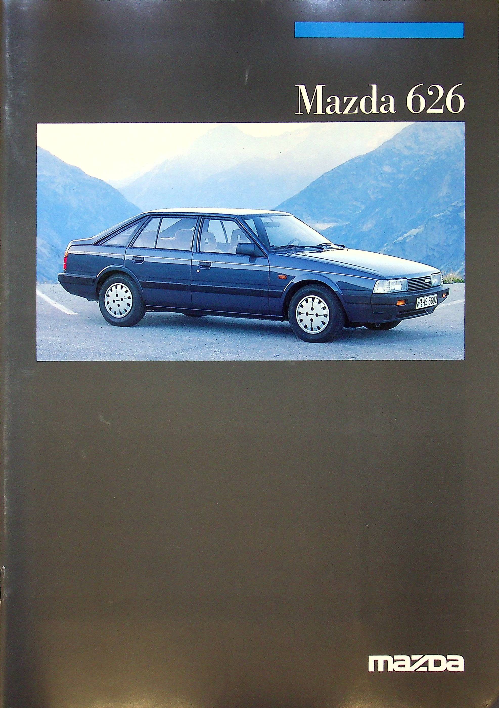 Mazda 626 Prospekt 09/1986