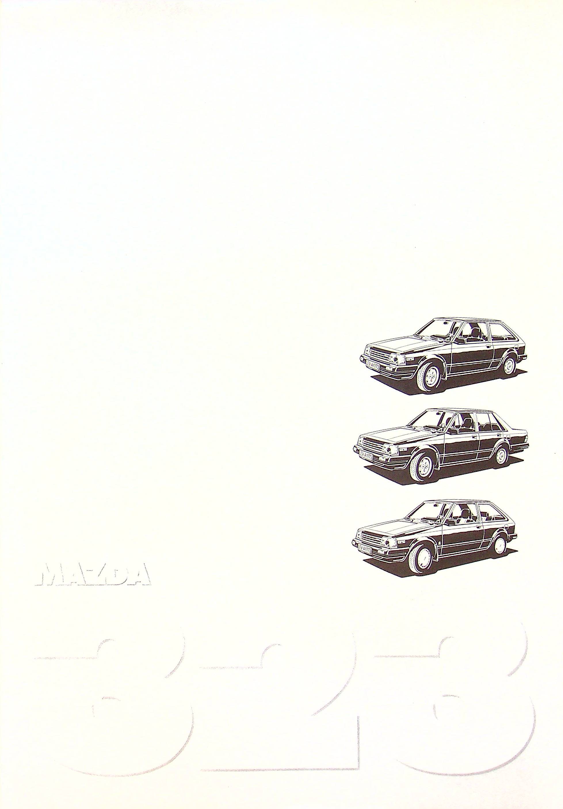 Mazda 323 Prospekt 03/1984