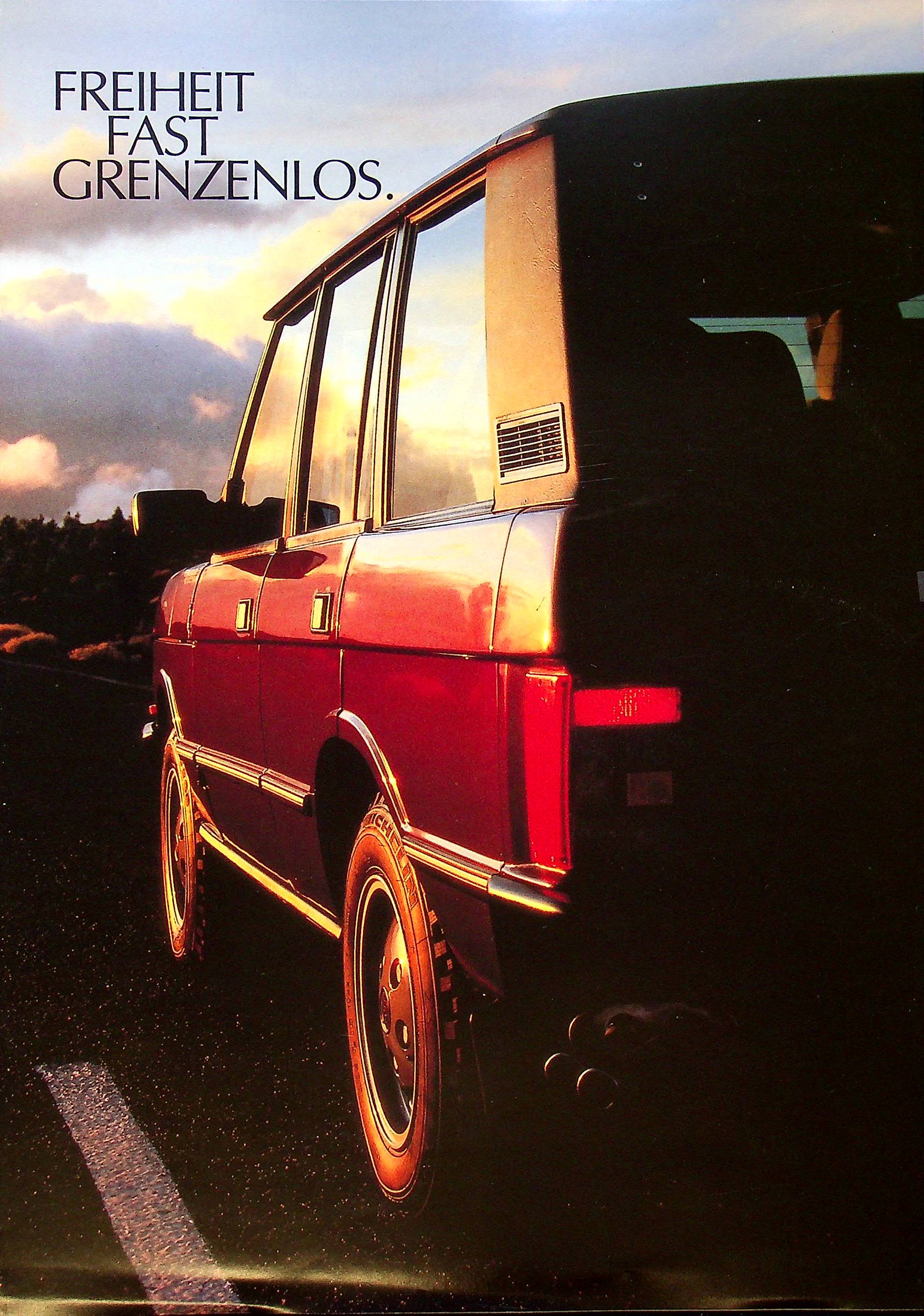 Land Rover Defender Prospekt 09/1987