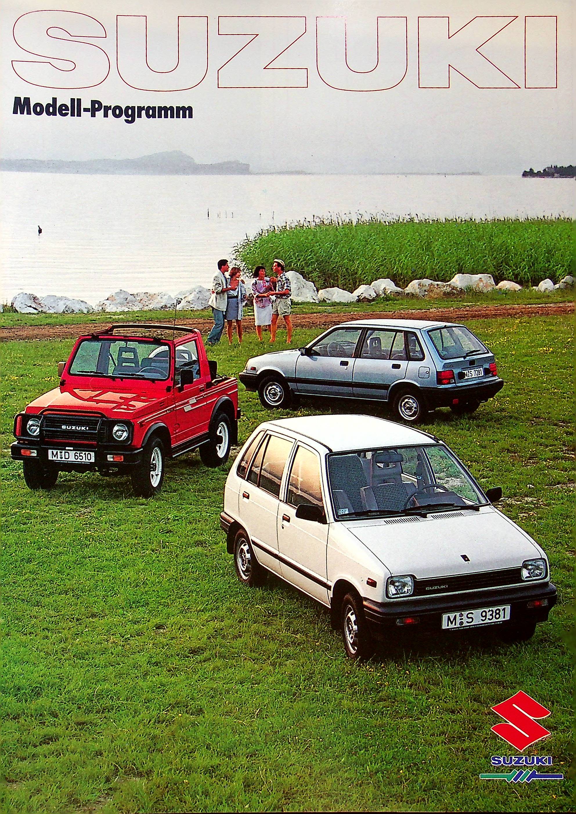 Suzuki Swift Alto Samurai Super Carry Prospekt 198?