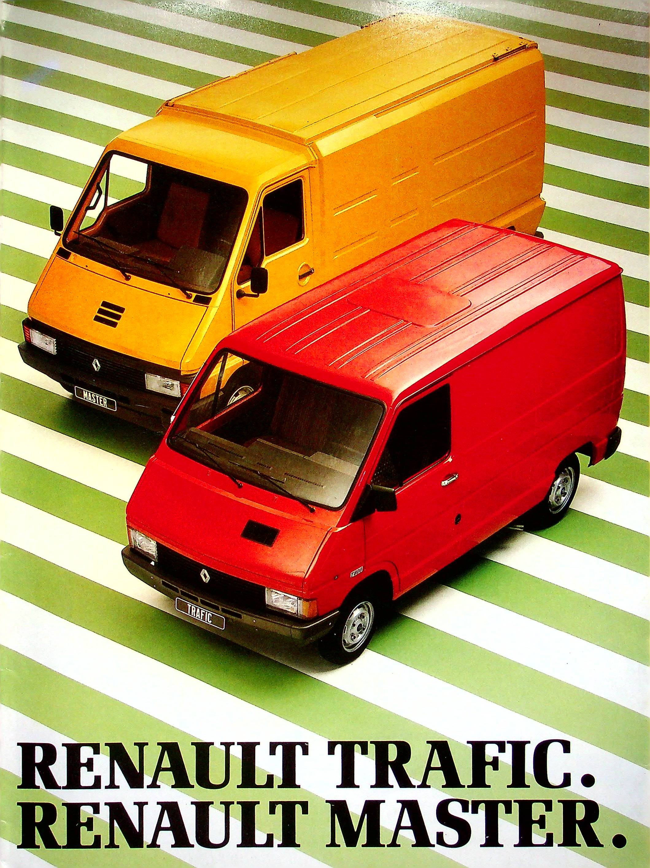 Renault Trafic + Master Prospekt 198?