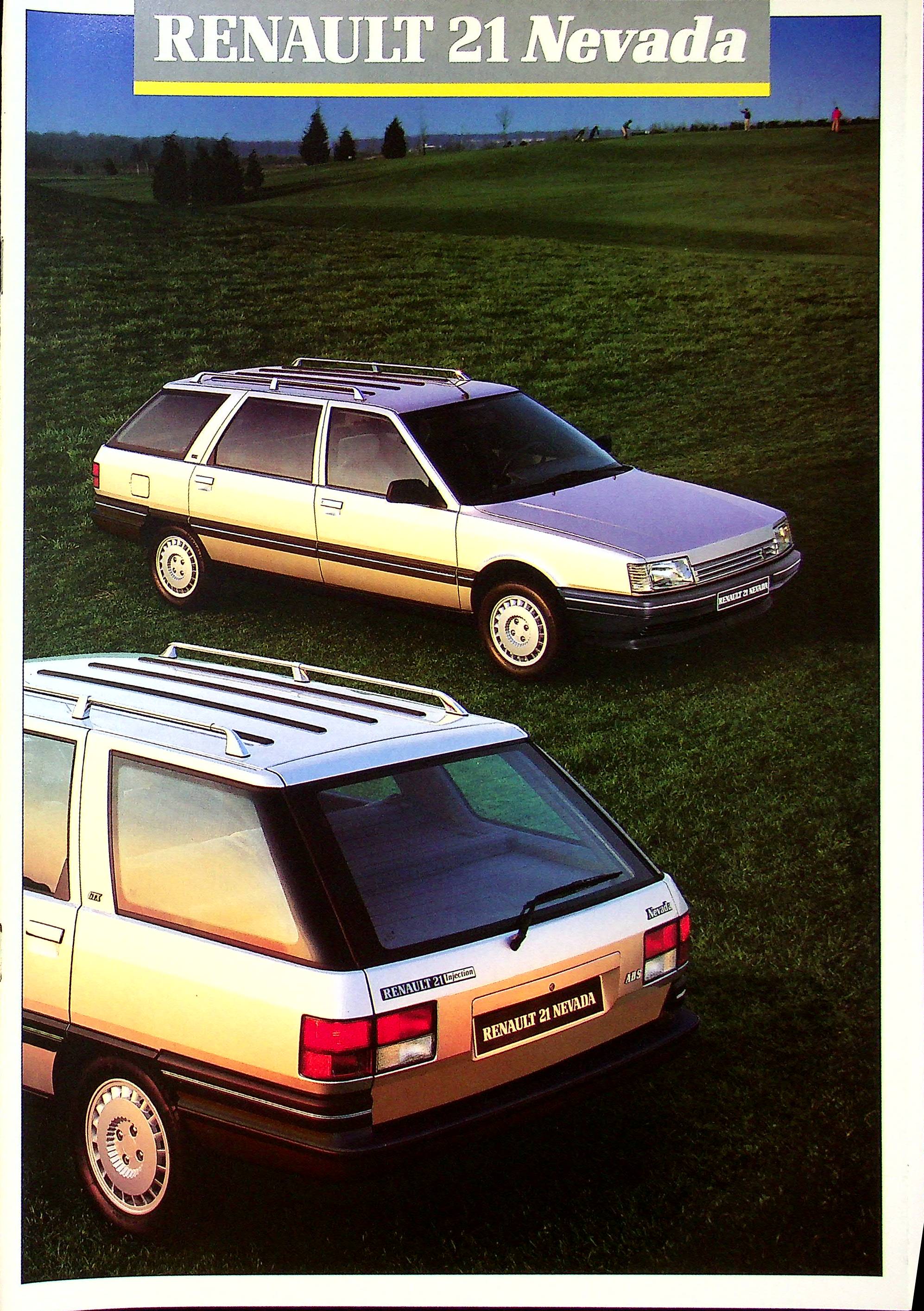 Renault R 21 Navada Prospekt 07/1987