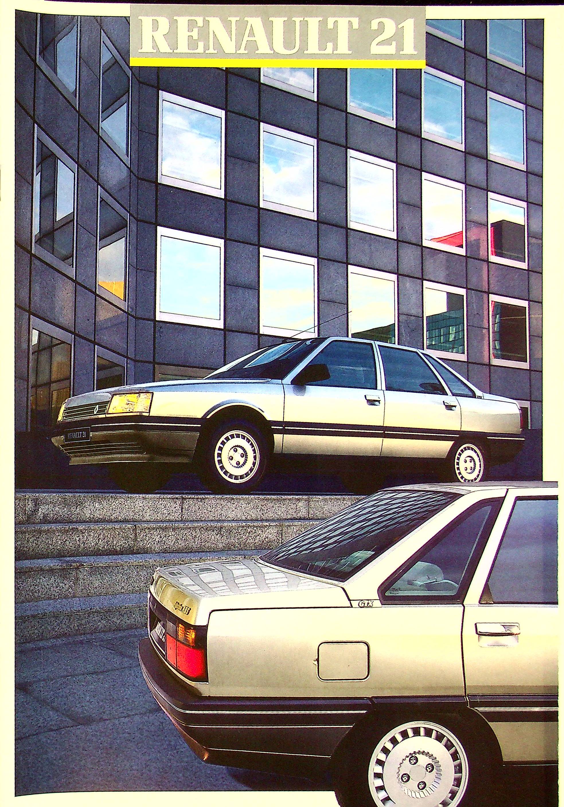 Renault R 21 Prospekt 07/1987