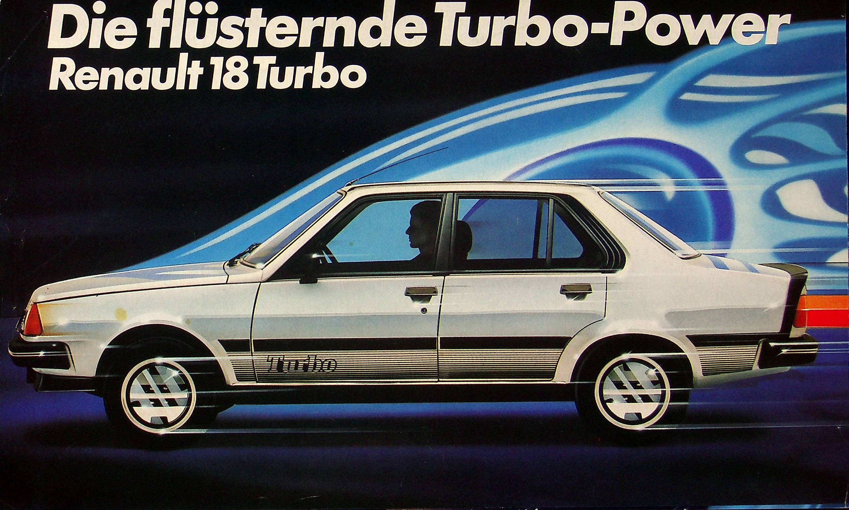 Renault R 18 Turbo Prospekt 198?