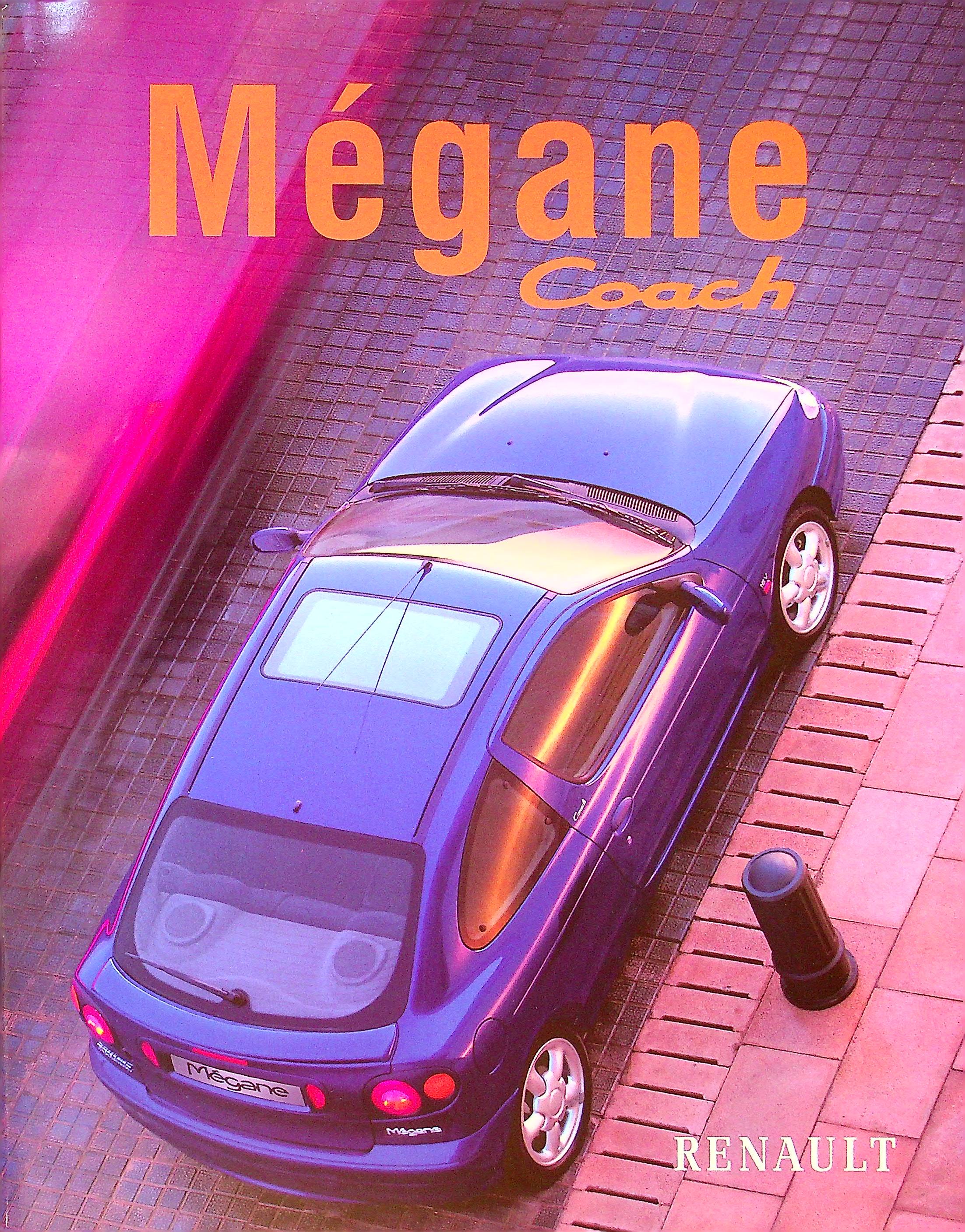 Renault Megane Coach Prospekt 09/1997