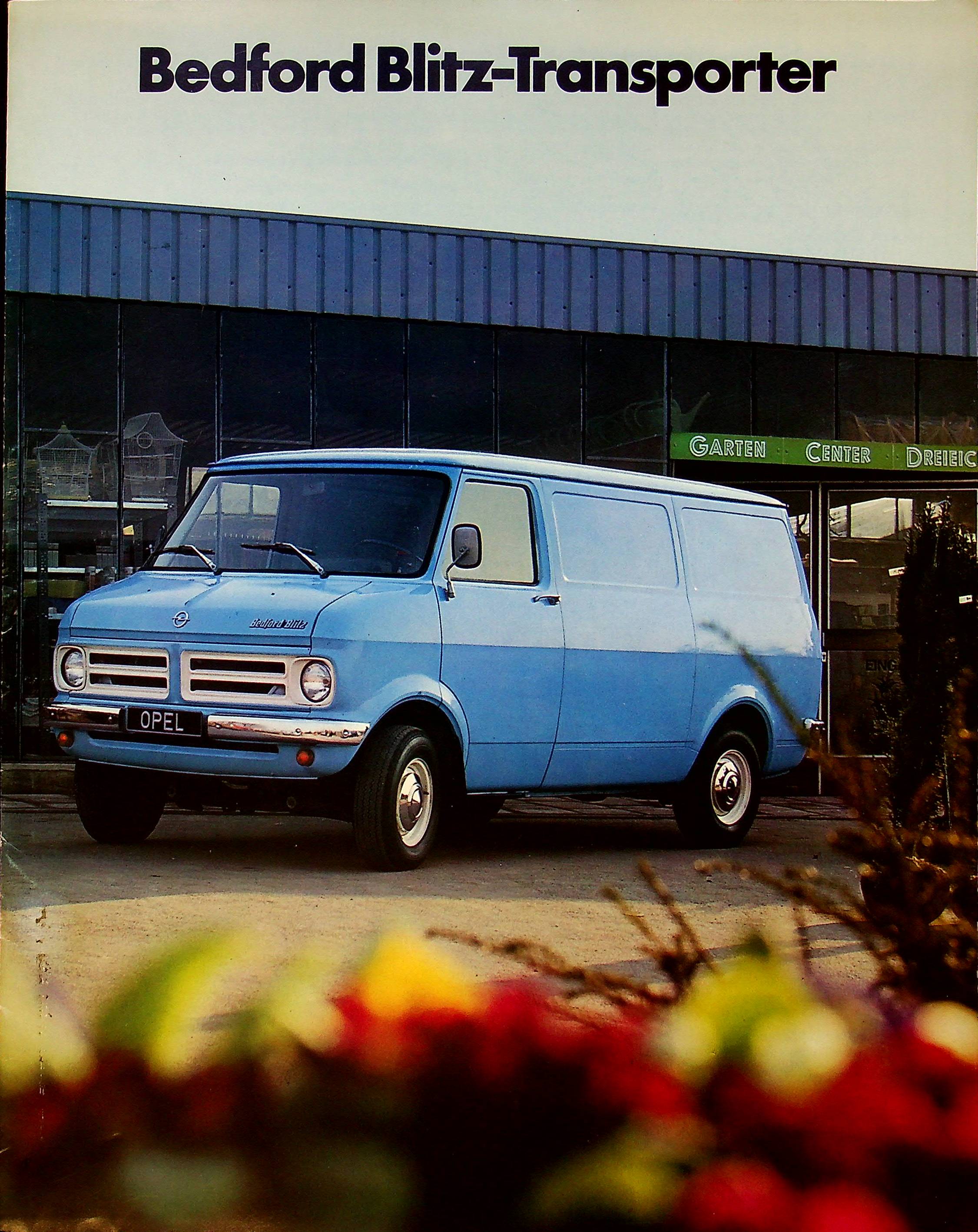 Bedford Opel Blitz Transporter Prospekt 04/1973