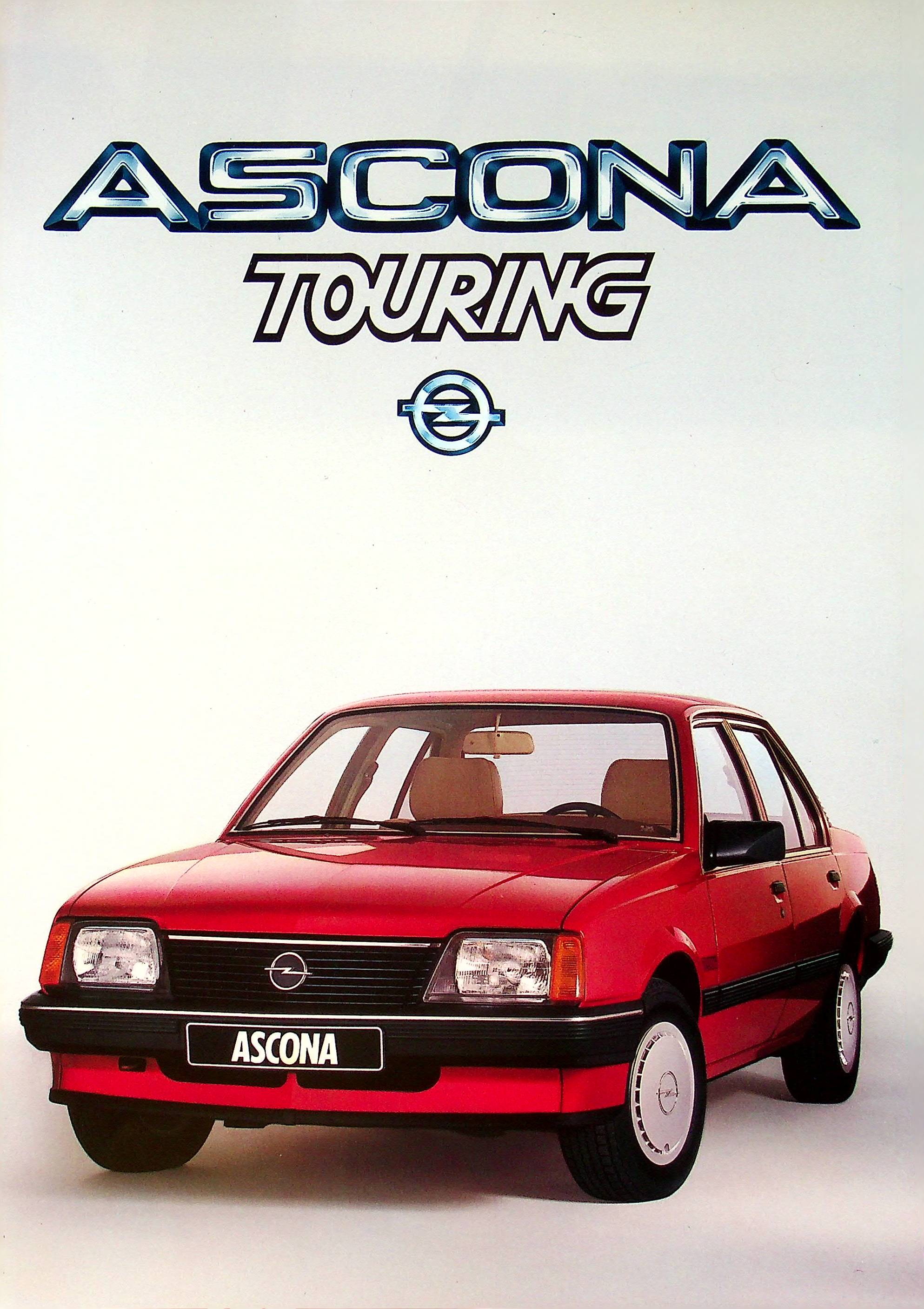 Opel Ascona - Touring - Prospekt 03/1983