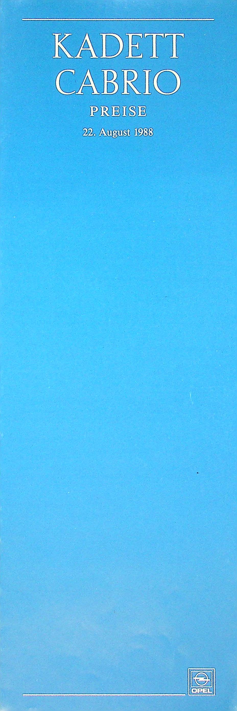 Prospekte