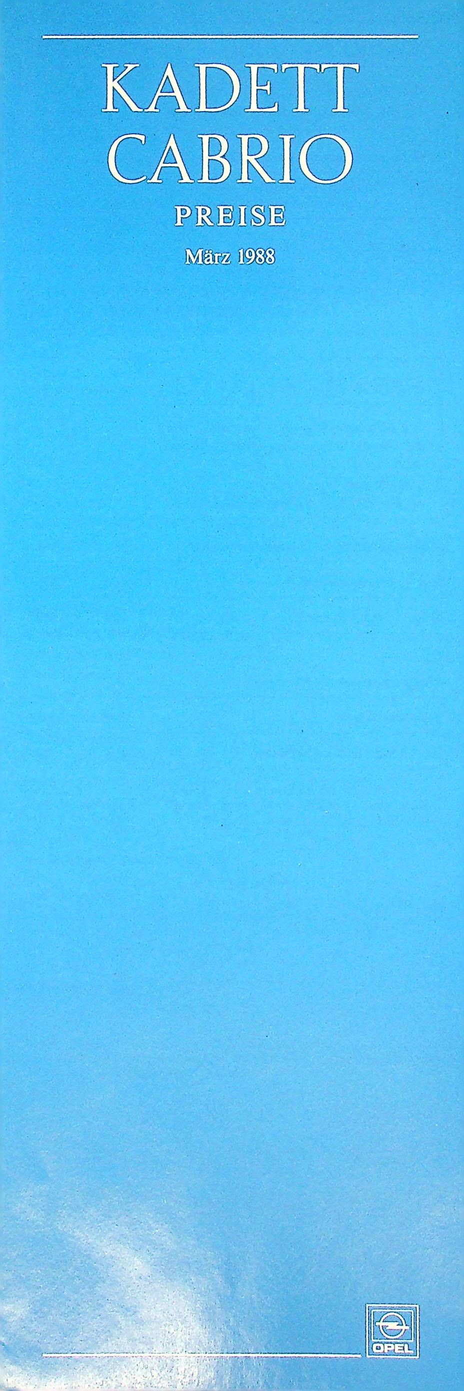 Prospekte