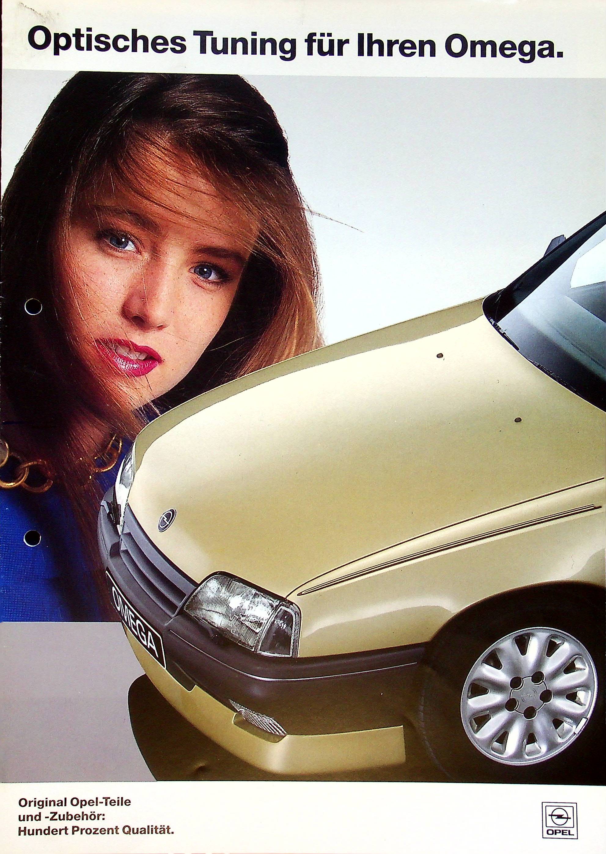 Opel Omega A - opt. Tuning - Prospekt 11/1987