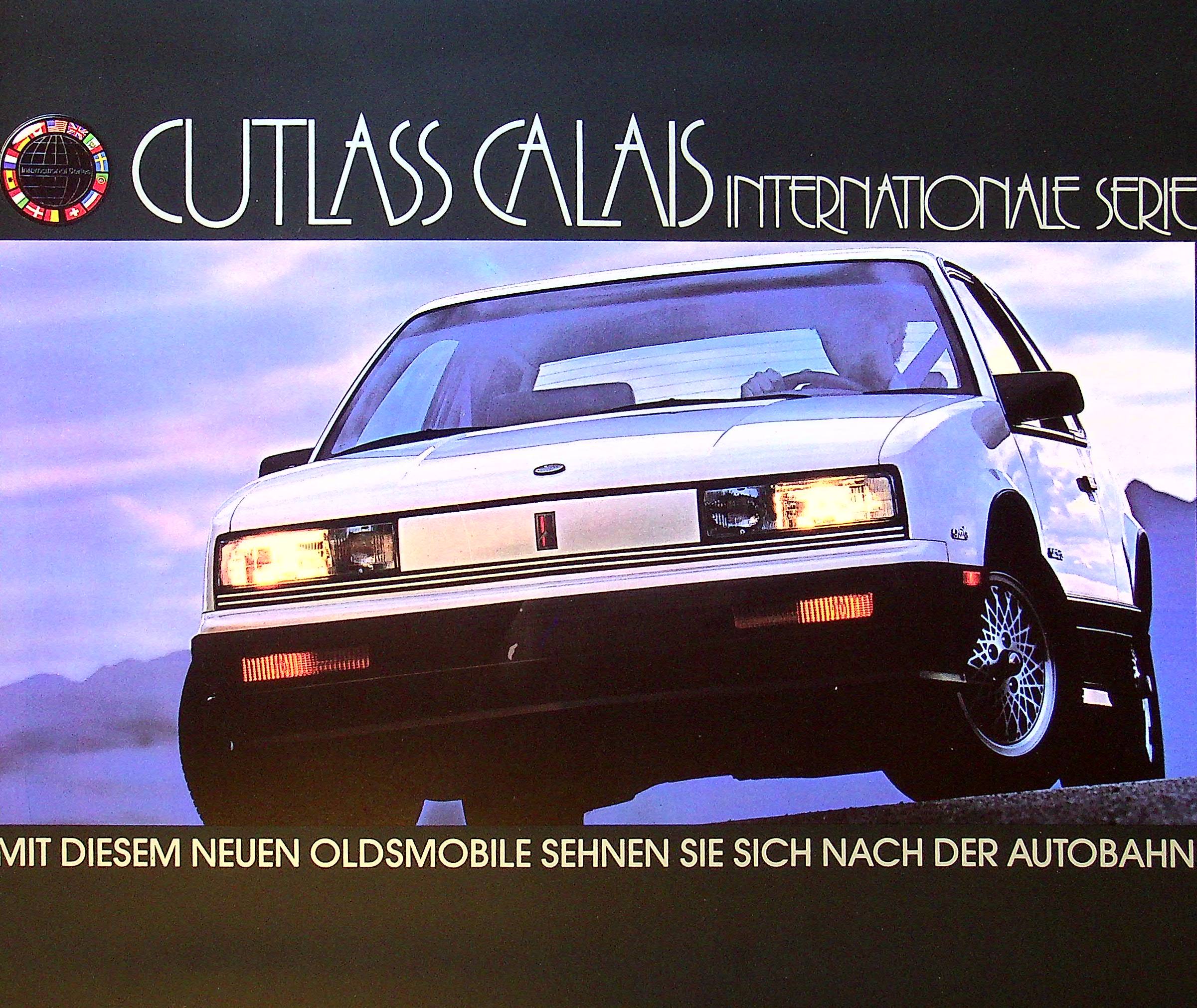 Oldsmobile Cutlass Calais Prospekt 198?