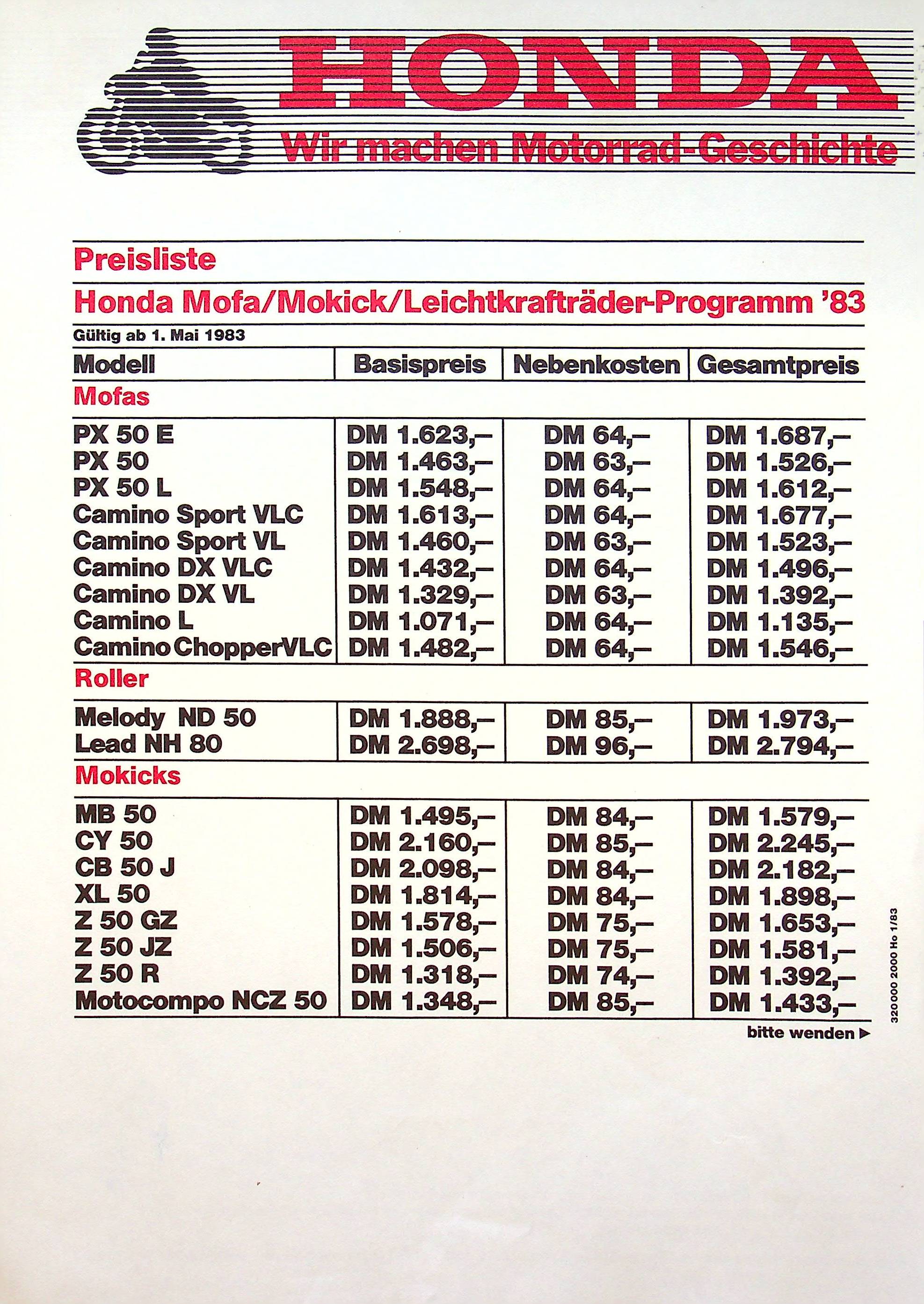 Prospekte