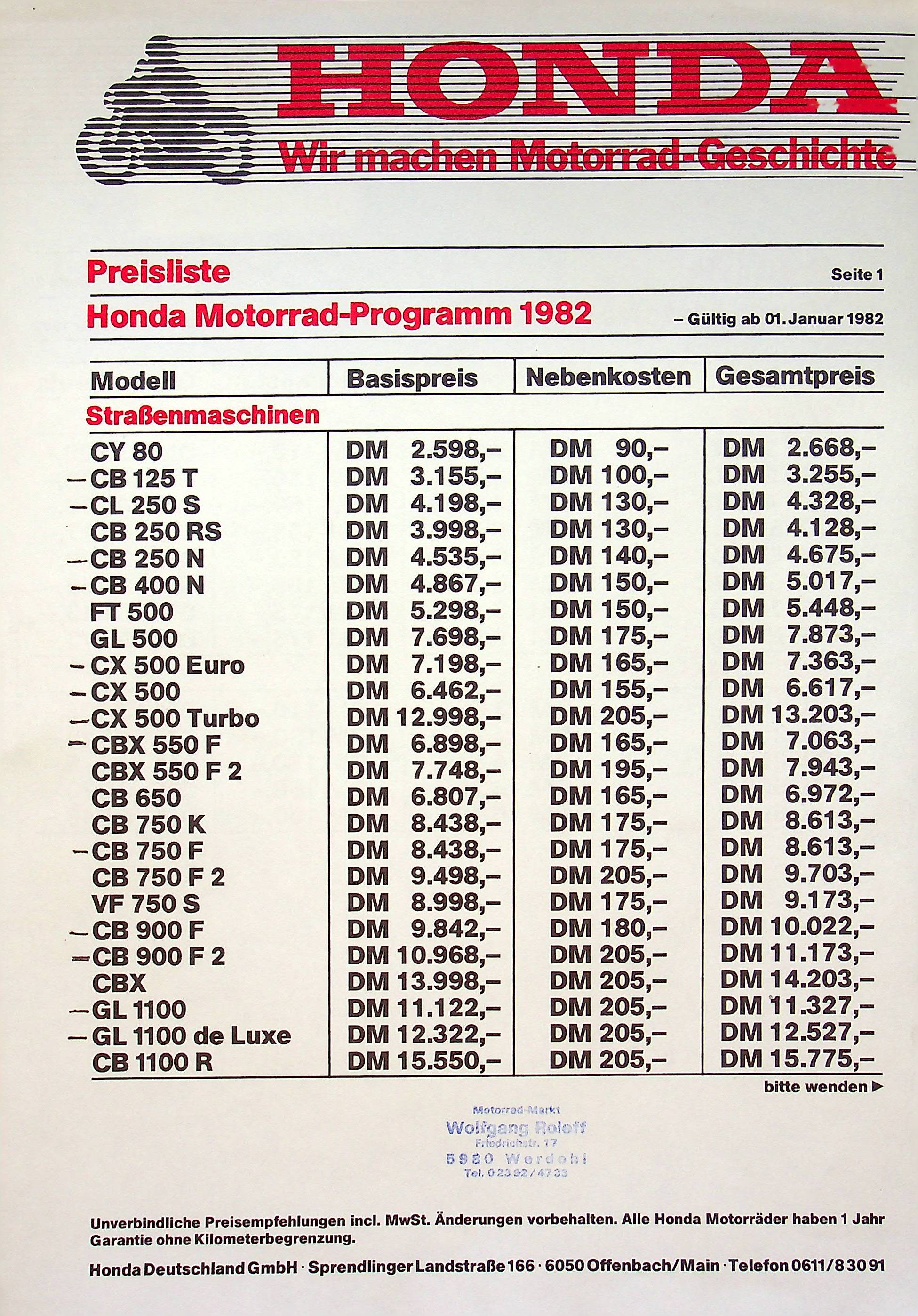 Prospekte
