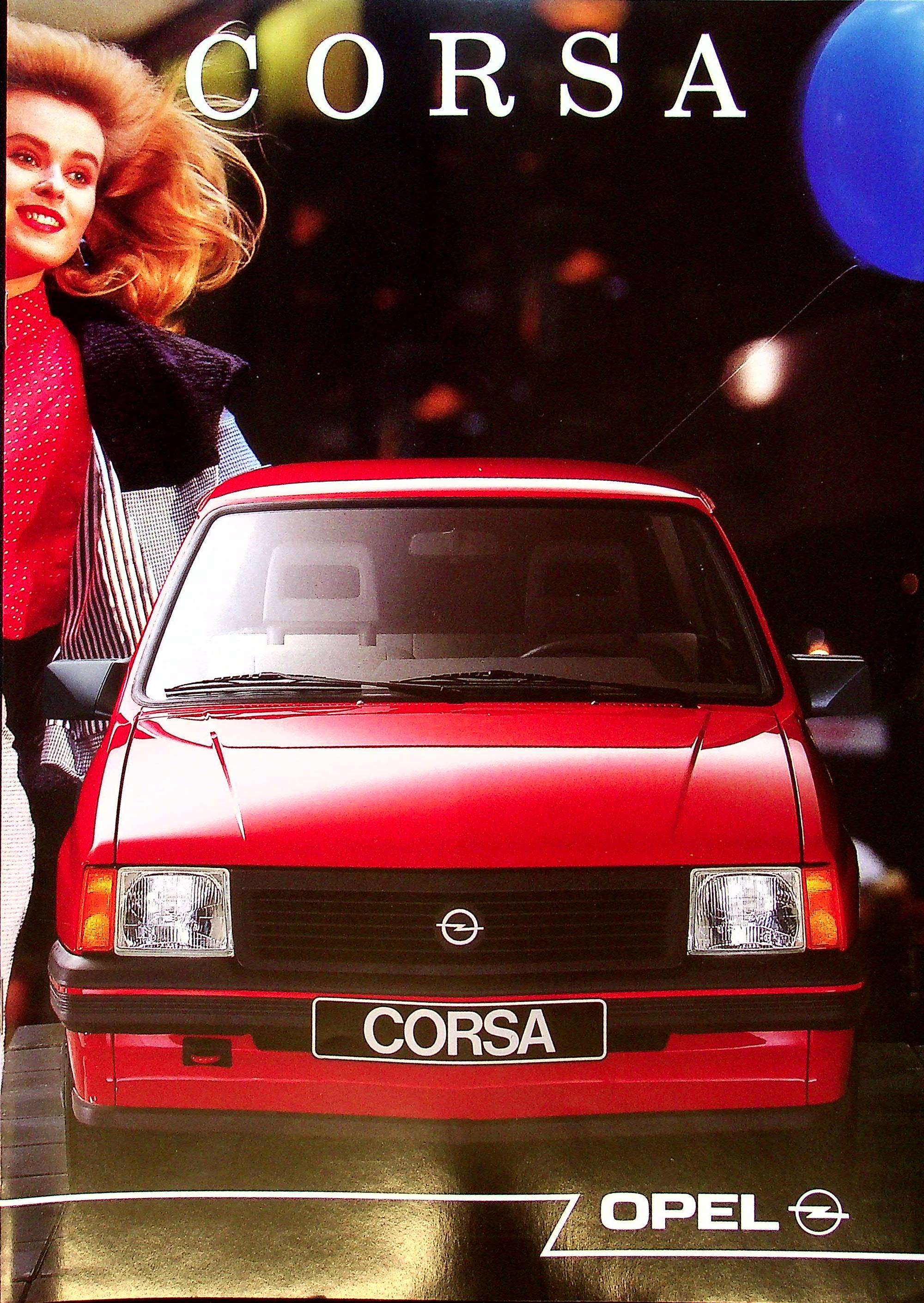 Opel Corsa A - Schweiz - Prospekt 08/1988