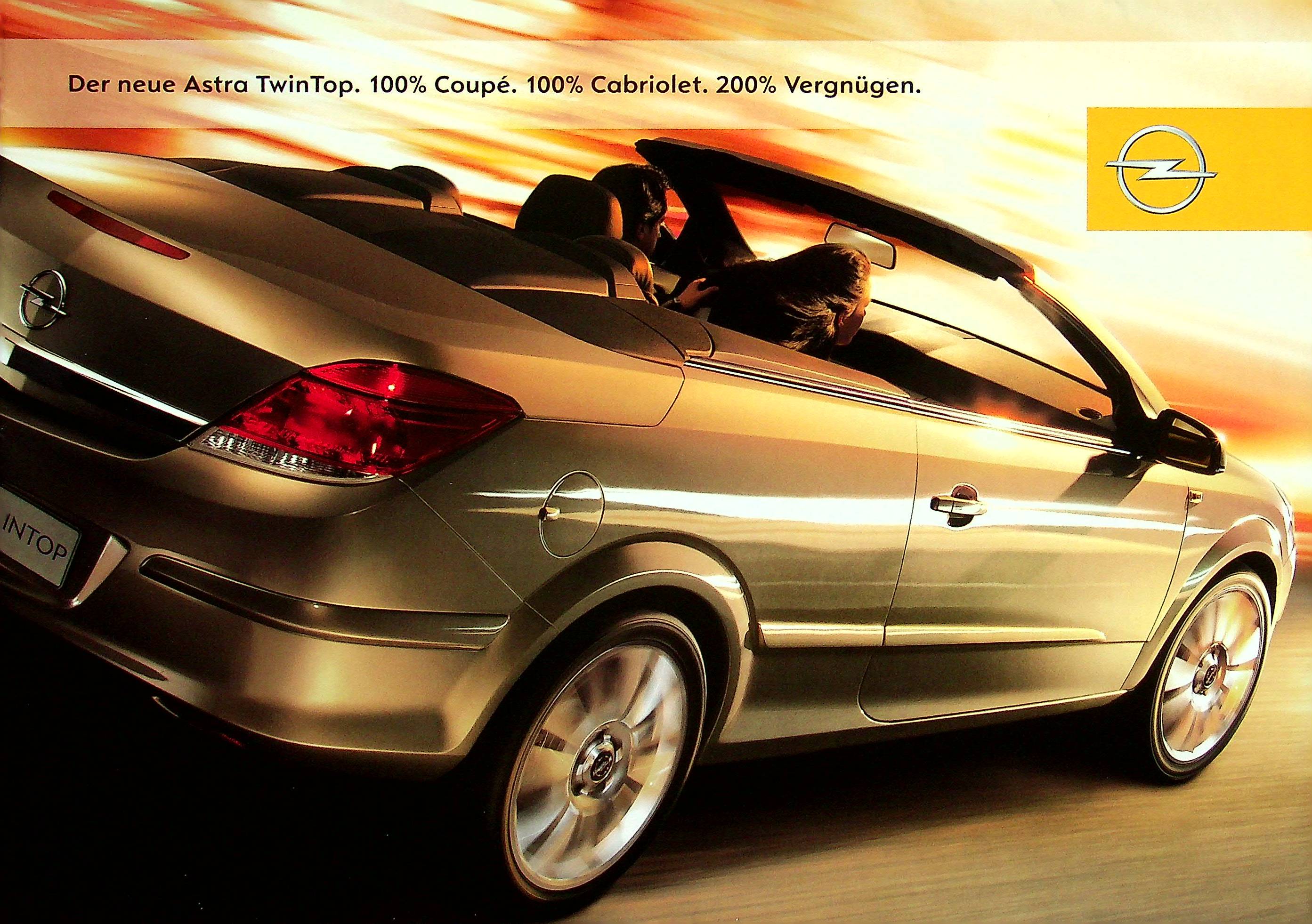 Opel Astra TwinTop Prospekt 09/2005