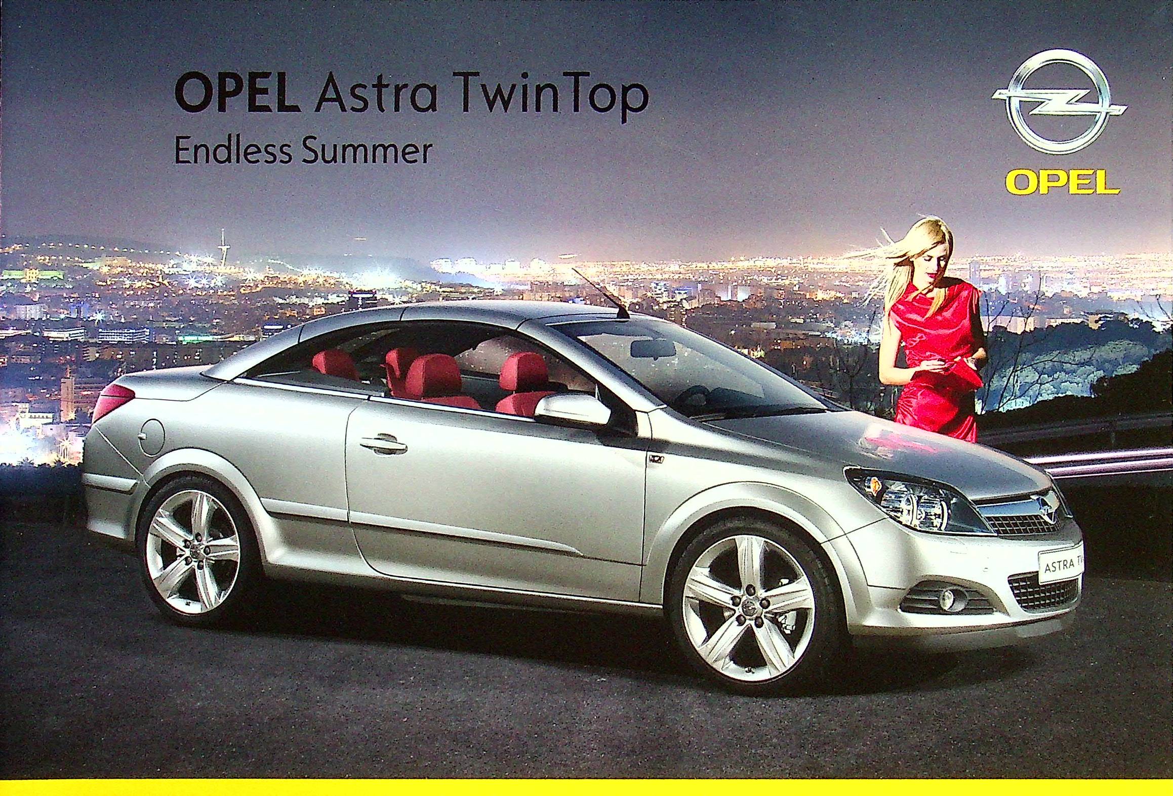 Opel Astra TwinTop - Endless Summer - Prospekt 02/2009