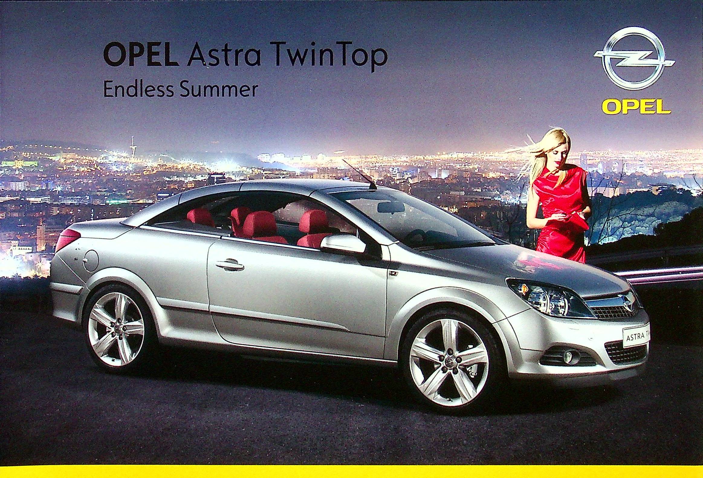 Opel Astra TwinTop - Endless Summer - Prospekt 04/2008