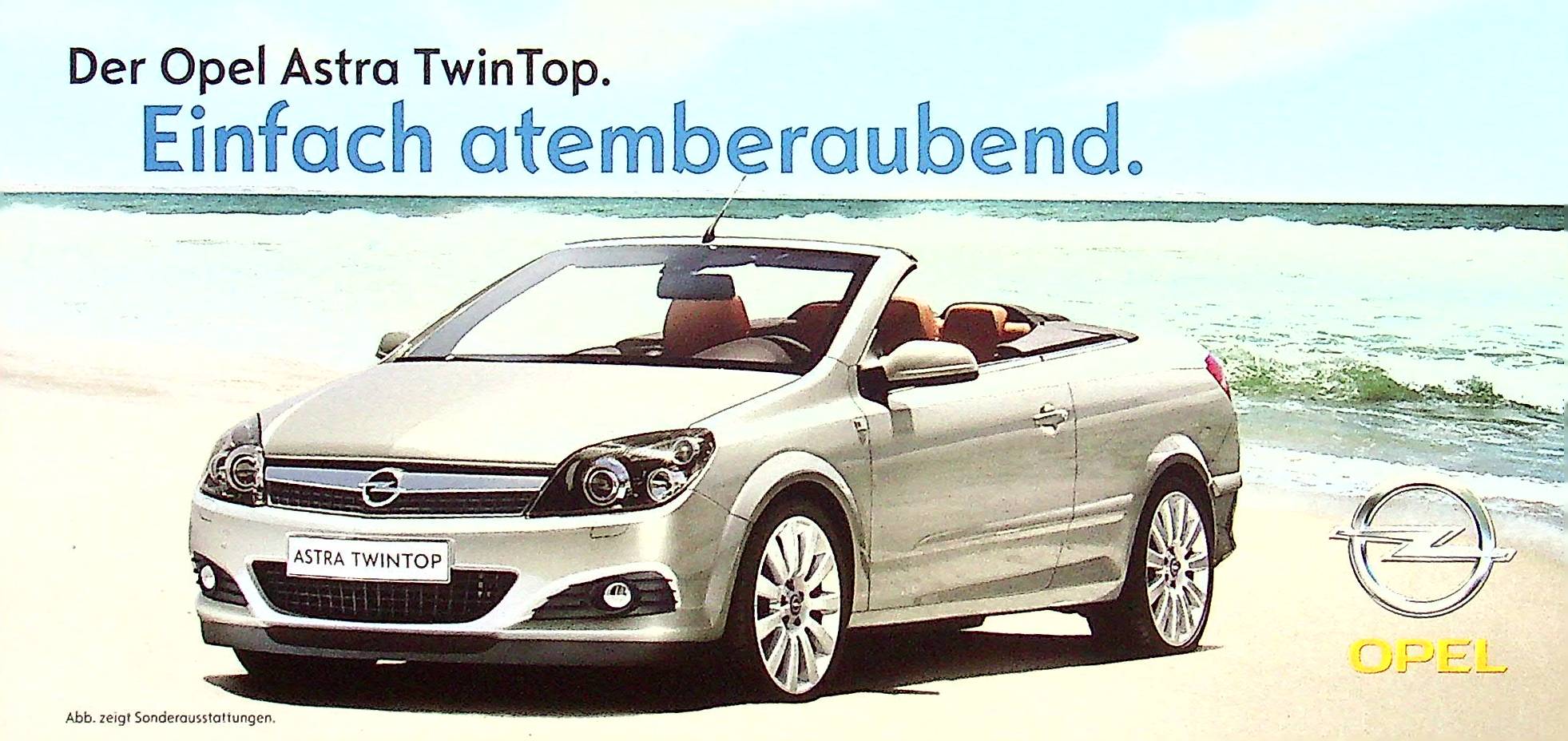 Opel Astra TwinTop Prospekt 01/2007