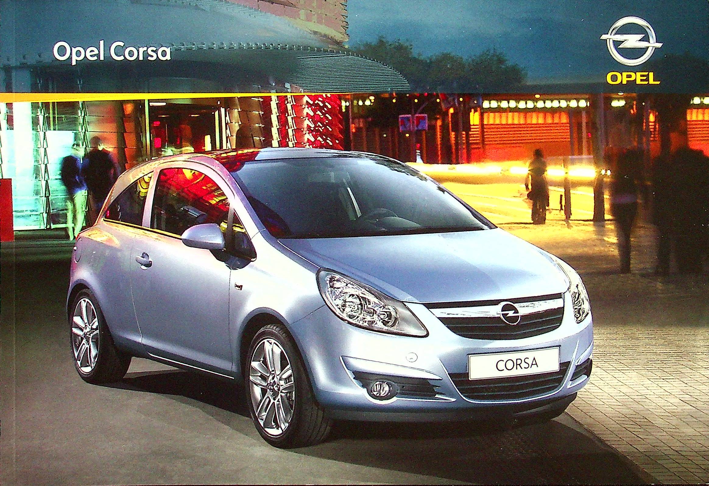 Opel Corsa D Prospekt 03/2009