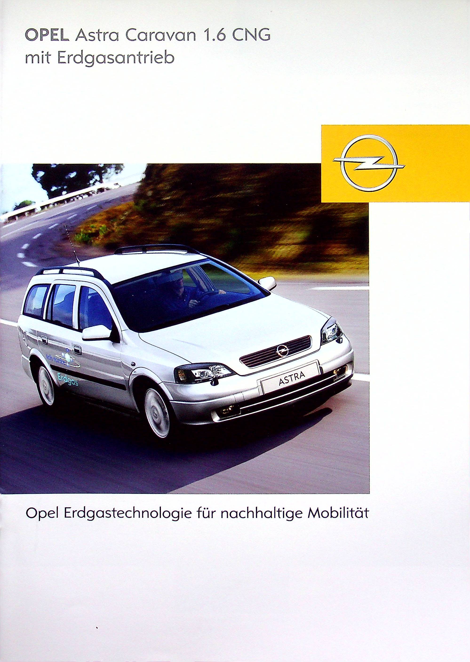 Opel Astra G Caravan 1.6 CNG Prospekt 01/2005