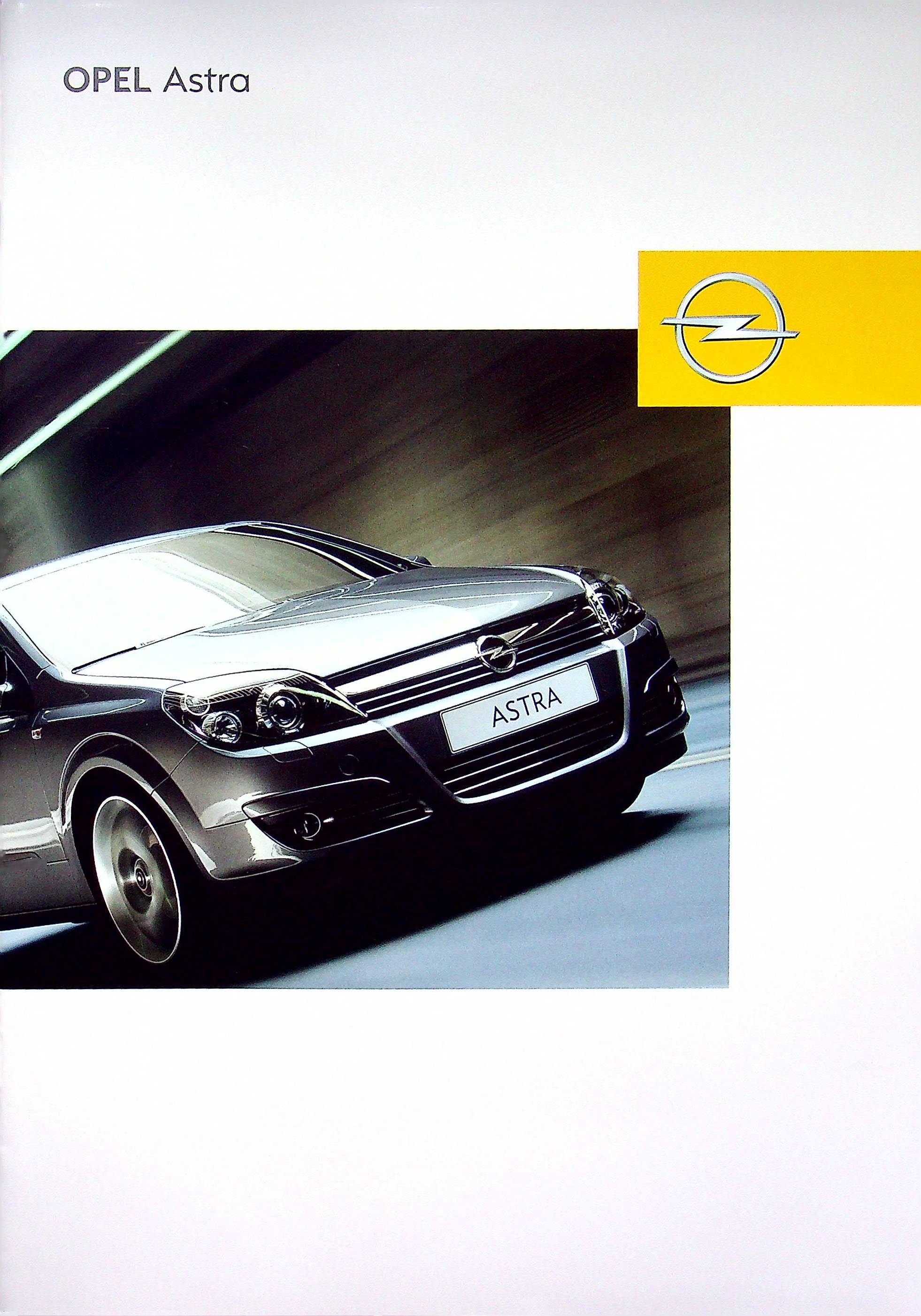 Opel Astra H Prospekt 12/2004