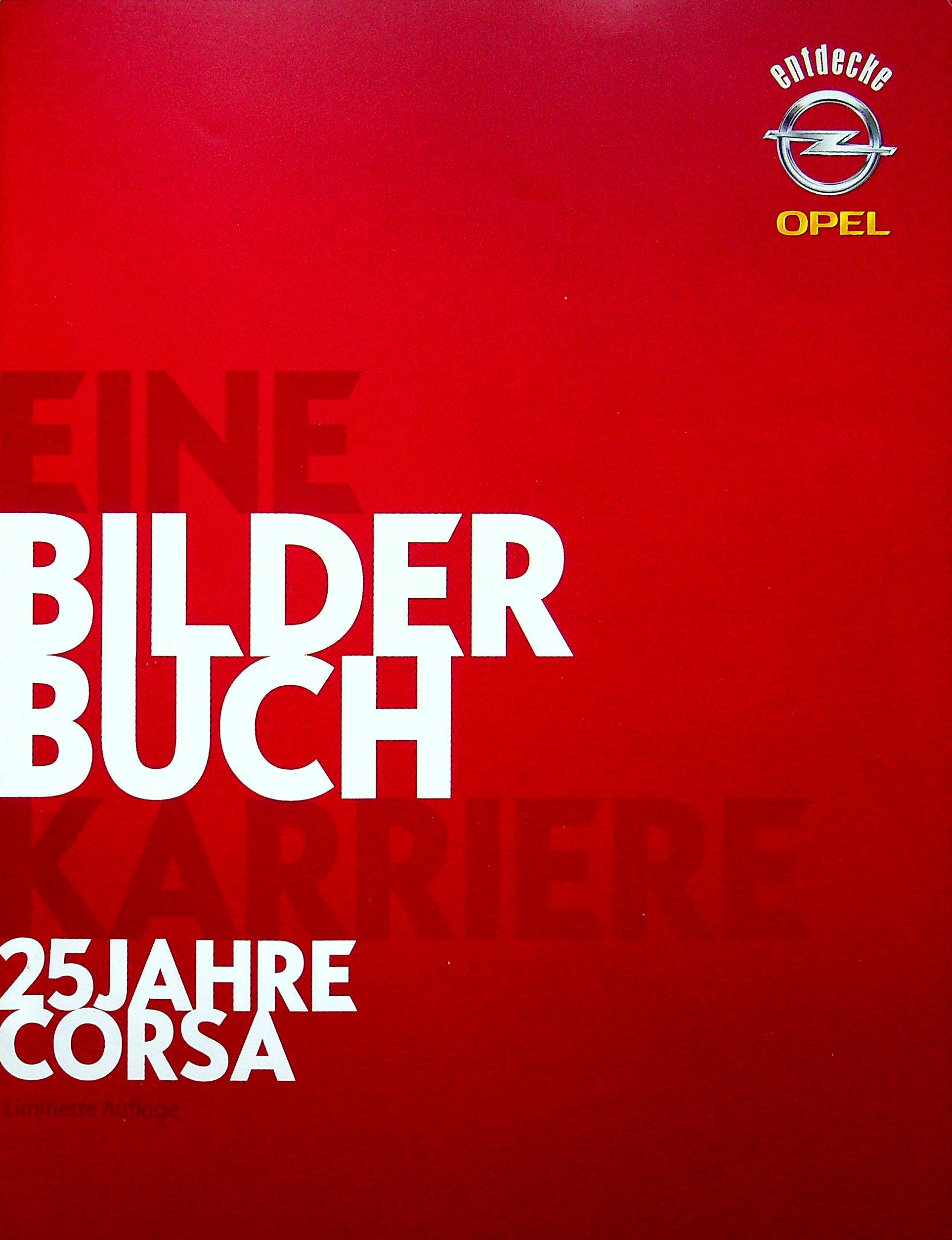 Opel Corsa D - 25 Jahre - Prospekt 04/2008