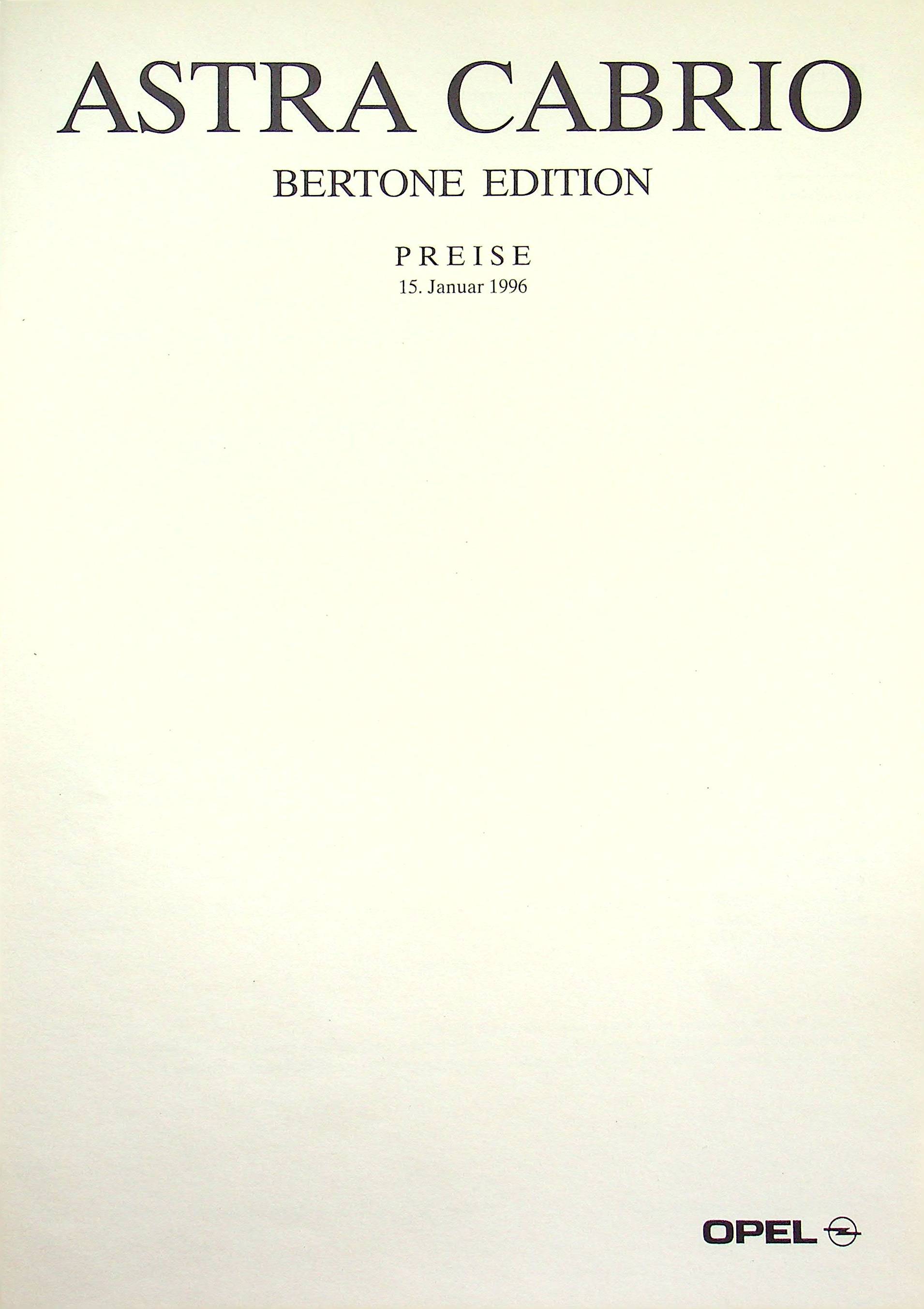 Prospekte
