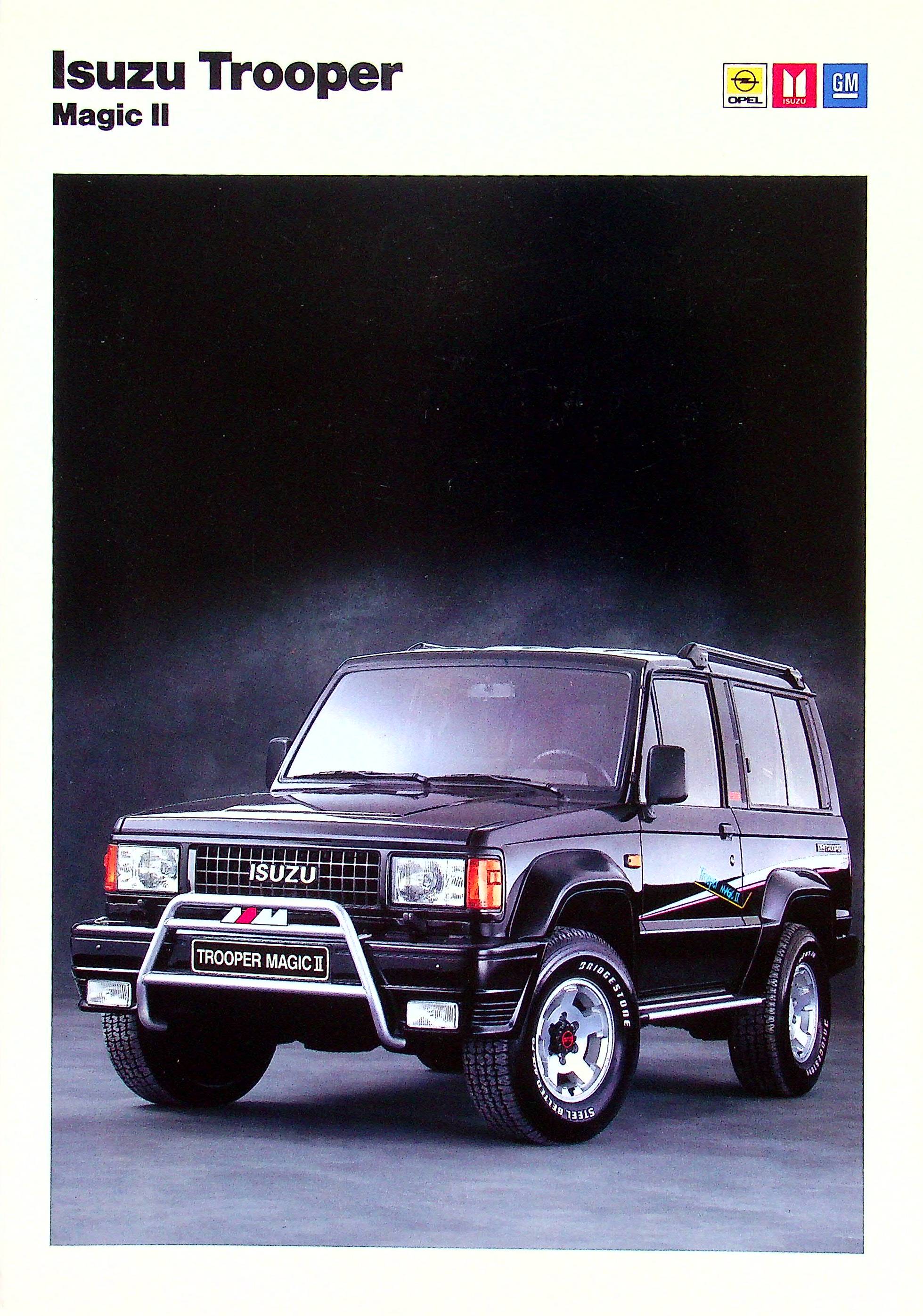 Isuzu Trooper - Magic II - Prospekt 198?