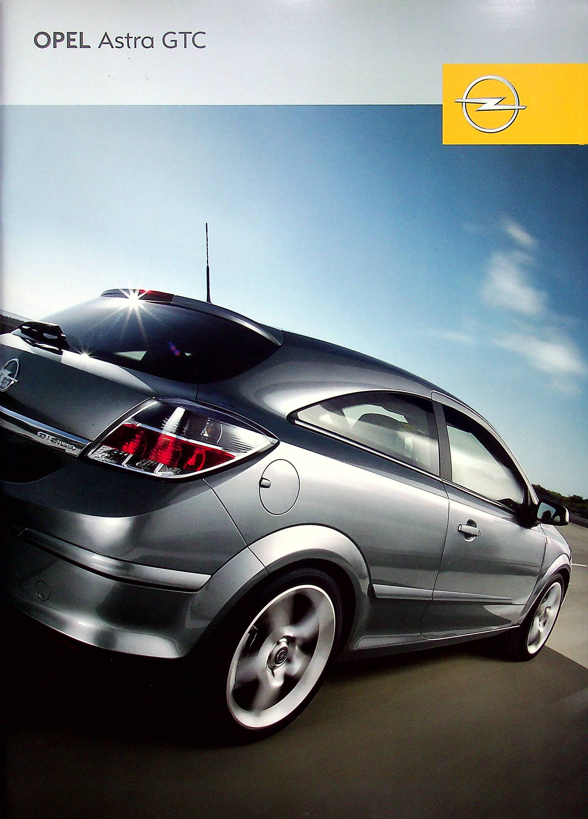 Opel Astra GTC Prospekt 11/2005
