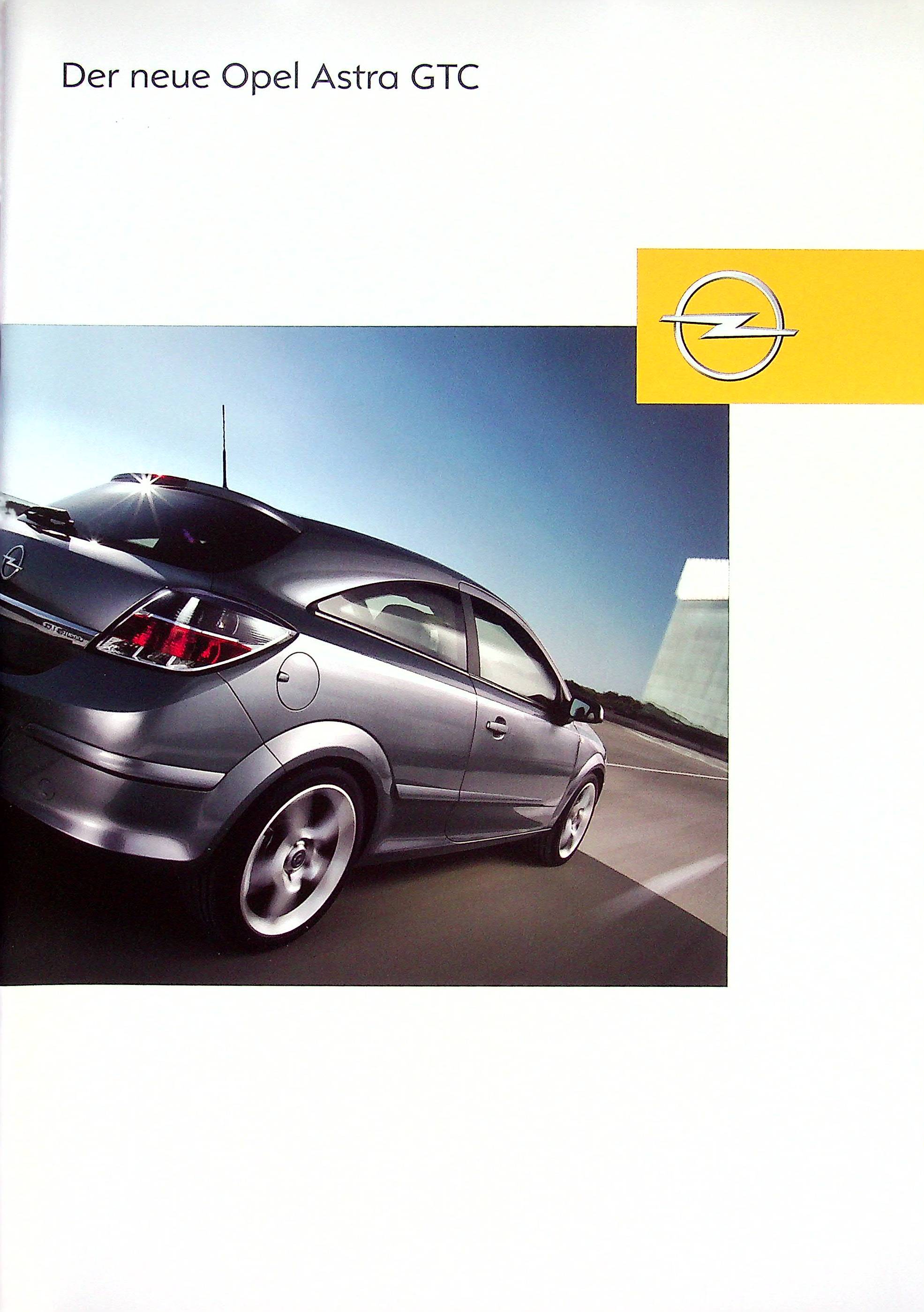 Opel Astra GTC Prospekt 02/2005